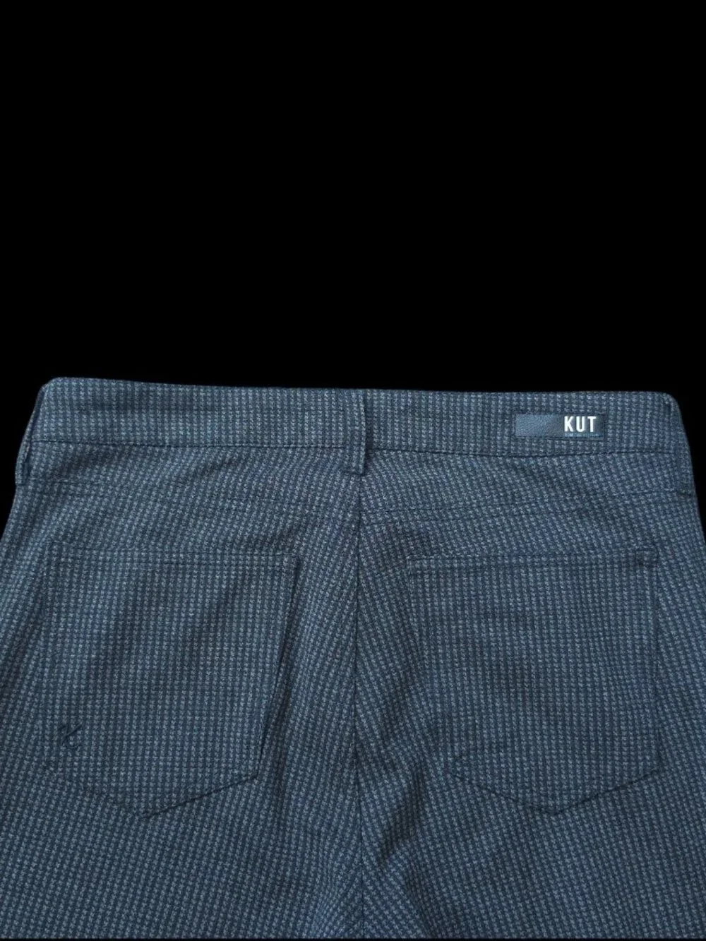 Size 4 Kut from the Kloth Houndstooth Donna Ankle Skinny Jeans EUC